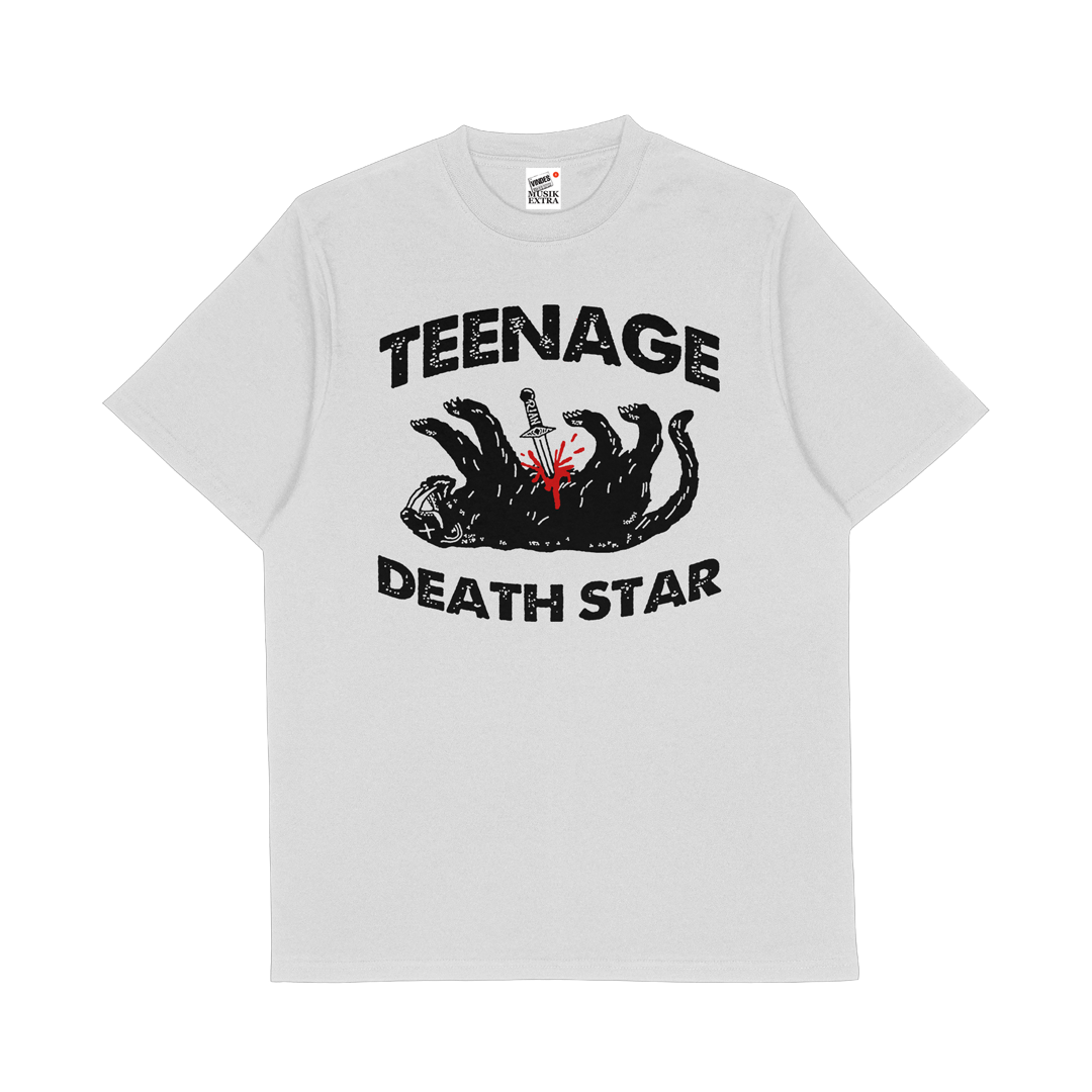 Vindes Store - Kaos - TDS x Rian Cinta Ini Takan Membunuh White