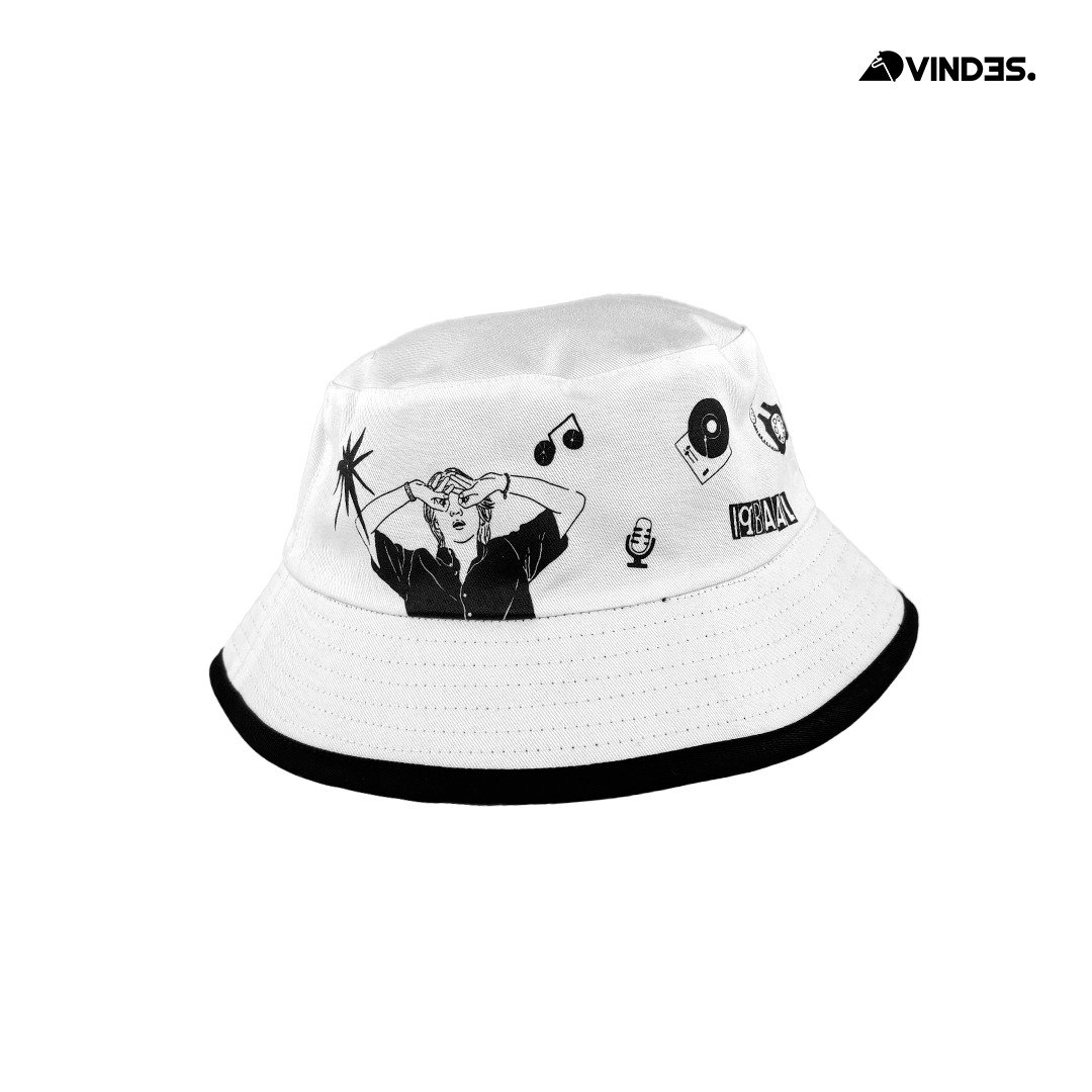 Vindes Store - Topi - IQBAAL S2 - Mata Mata BucketHat White