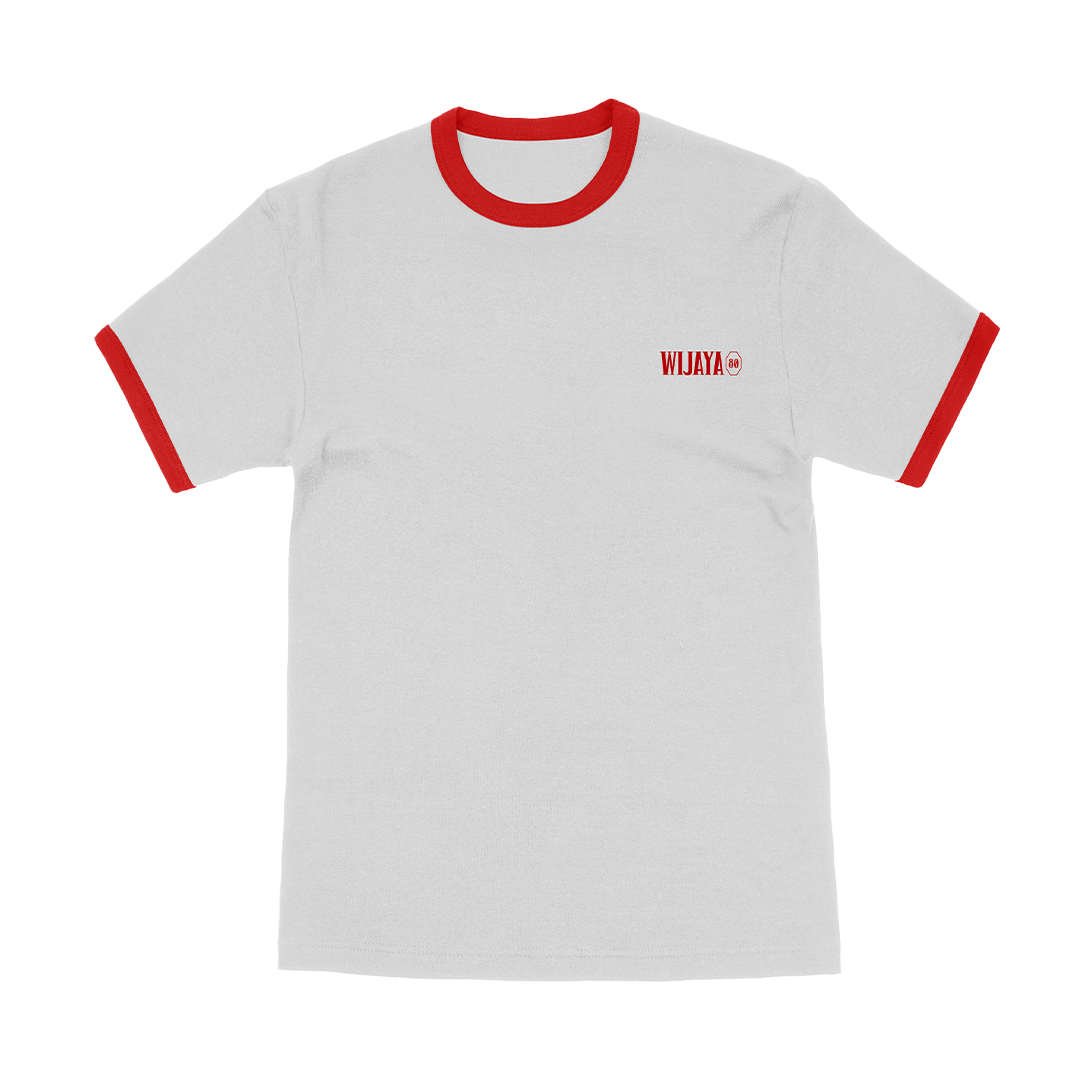 Vindes Store - Kaos - Wijaya 80 - Masih Aja Ringer White