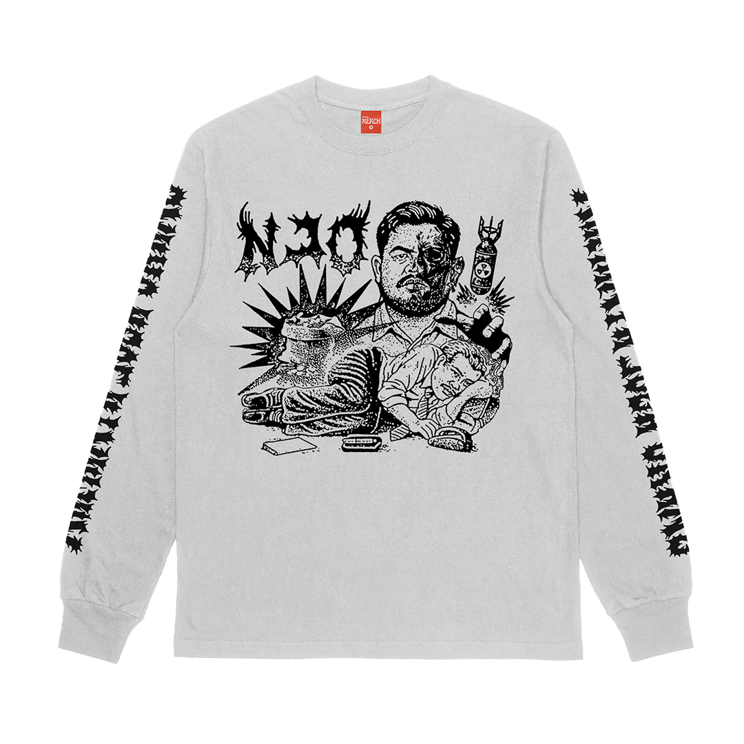 Vindes Store - Kaos - NJO - Toxic White LS