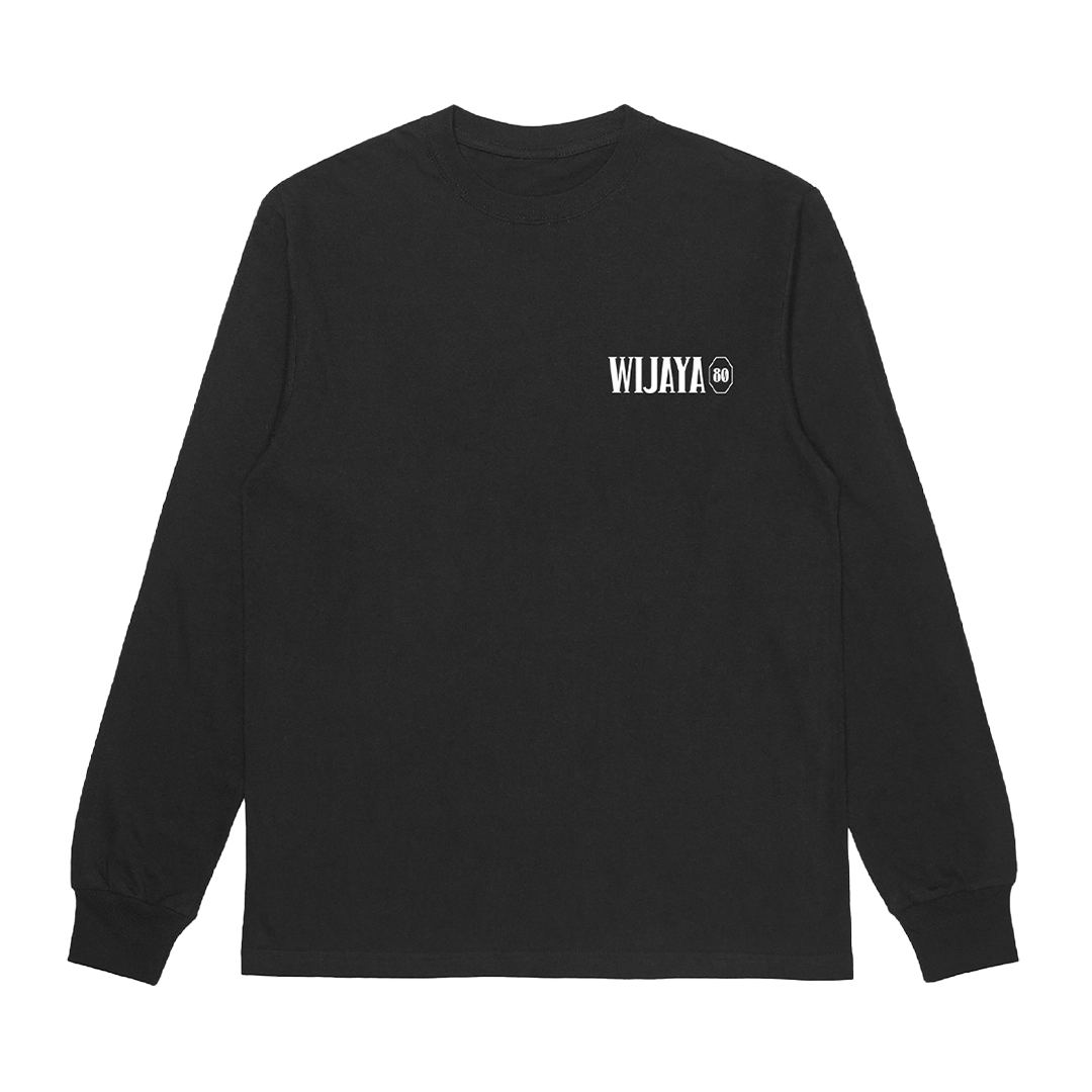 Vindes Store - Kaos - Wijaya 80 - Logo Black LS