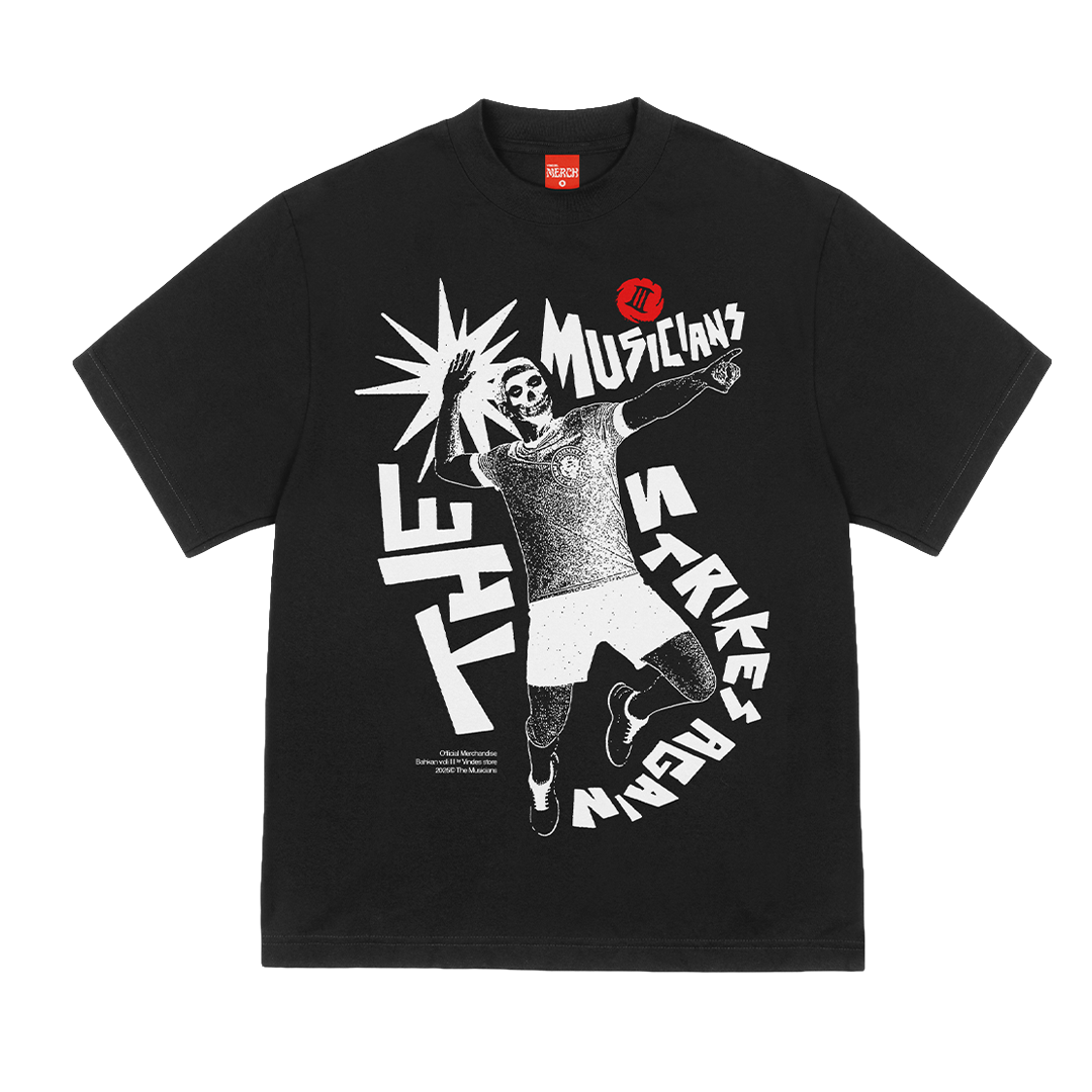 Vindes Store - Kaos - Bahkan Voli III - The Musician Black